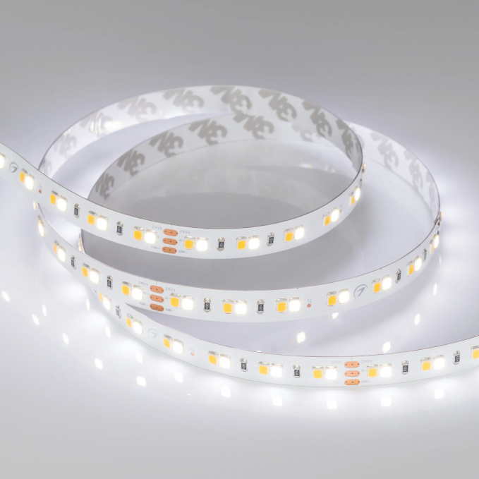 Светодиодная лента RT-A140-10mm 24V White-MIX (19.2 W/m, IP20, 2835, 5m), Arlight, 024508(2), изображение 5 Светодиодная лента RT-A140-10mm 24V White-MIX (19.2 W/m, IP20, 2835, 5m), Arlight, 024508(2), изображение 5
