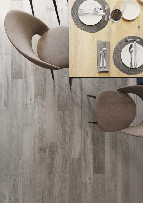 Каменный SPC ламинат AlixFloor City Line Дуб кенийский светло-коричневый, АLX1065-8