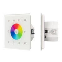 INTELLIGENT ARLIGHT Сенсорная панель DALI-901-11-4G-RGBW-DT8-IN White (BUS/230V), Arlight, 037202