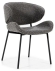Стул Haven (комплект 2 шт) бежевый,черный, Hesby Import, HSBI_DC-24122_grey_2 Стул Haven (комплект 2 шт) бежевый,черный, Hesby Import, HSBI_DC-24122_grey_2