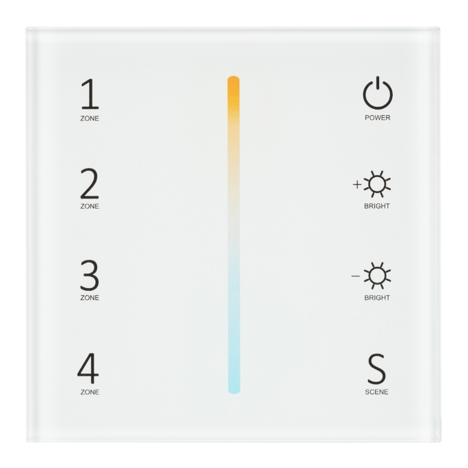 Панель Sens SMART-P38-MIX White (230V, 4 зоны, 2.4G), Arlight, 027118, изображение 2