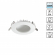 Встраиваемый светильник IP20 LED 4000K 8W 100-240V GESSO SPOT NT19 556 NOVOTECH 358275, изображение 1 Встраиваемый светильник IP20 LED 4000K 8W 100-240V GESSO SPOT NT19 556 NOVOTECH 358275, изображение 1