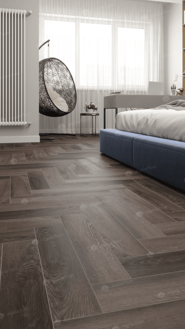 Каменный ламинат SPC Alpine Floor Parquet Light Дуб Фафнир, ЕСО 13-16 MC