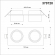 Светильник встраиваемый IP20 GU10 9W 235V LIRIO SPOT NT21 580 NOVOTECH 370720, схема товара Светильник встраиваемый IP20 GU10 9W 235V LIRIO SPOT NT21 580 NOVOTECH 370720, схема товара