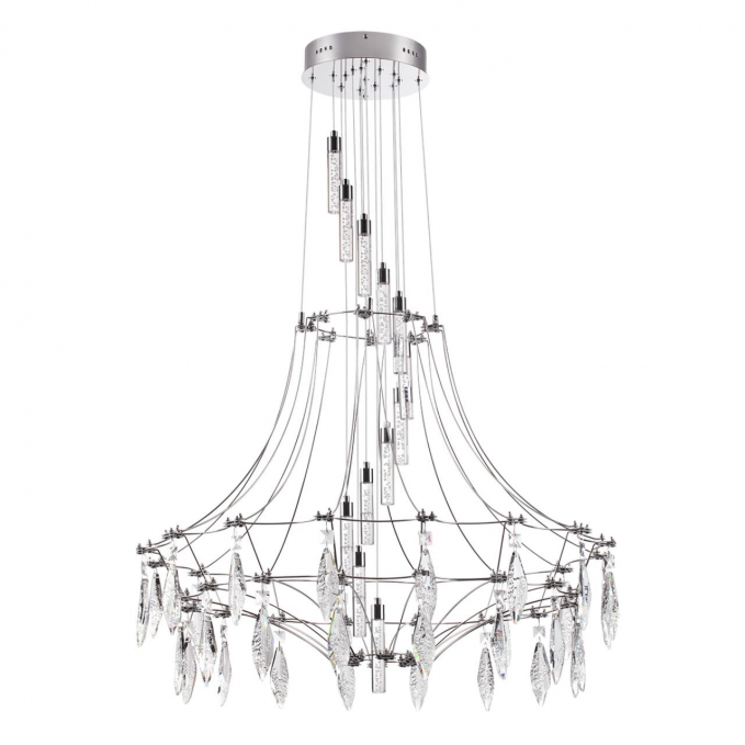 Люстра IP20 LED 51W 4000K FLAMENCO CLASSIC ODL_EX25 067 ODEON LIGHT 6699/51L, изображение 1 Люстра IP20 LED 51W 4000K FLAMENCO CLASSIC ODL_EX25 067 ODEON LIGHT 6699/51L, изображение 1