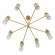 Люстра Е14 8*40W 220V DENVER MODERNI LN26 162 LUMION 8276/8, фото на цветном фоне 1 Люстра Е14 8*40W 220V DENVER MODERNI LN26 162 LUMION 8276/8, фото на цветном фоне 1