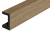Декоративная рейка Decor-Dizayn 613-64SH, 50x30x3000 мм