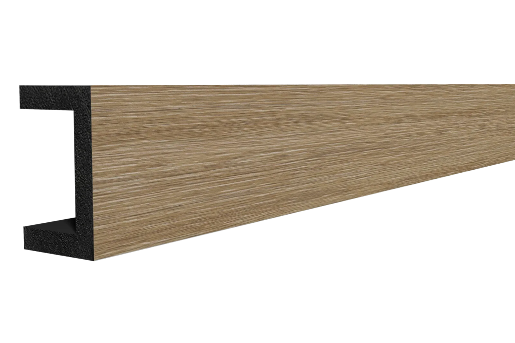 Декоративная рейка Decor-Dizayn 613-64SH, 50x30x3000 мм Декоративная рейка Decor-Dizayn 613-64SH, 50x30x3000 мм