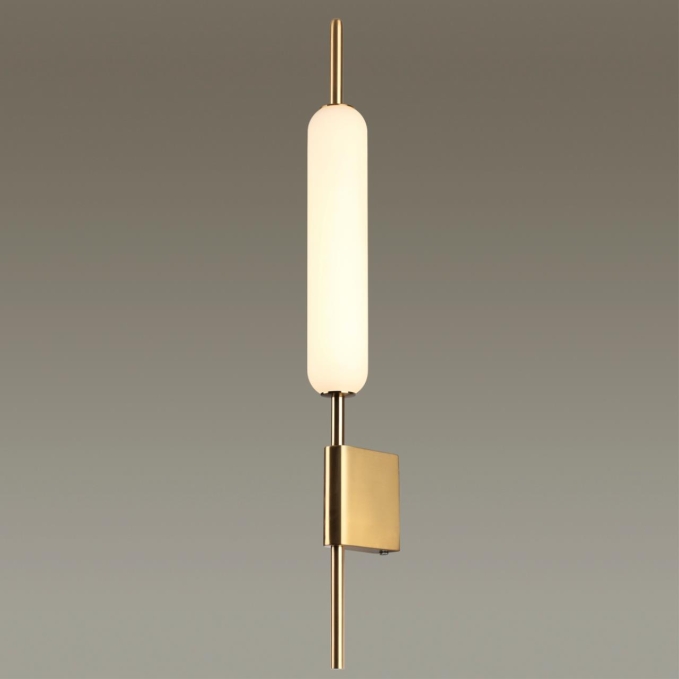 Бра LED 12W REEDS PENDANT ODL21 403 ODEON LIGHT 4794/12WL, фото на цветном фоне 1