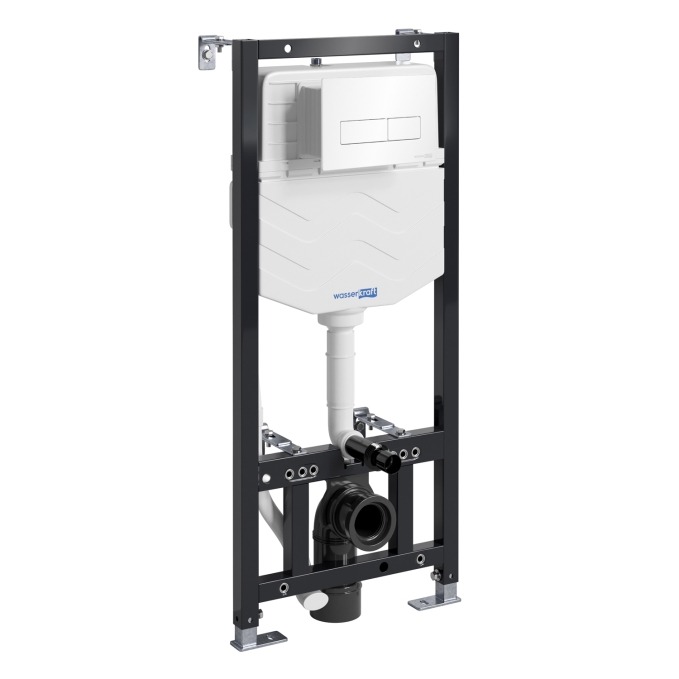 Встраиваемый смывной бачок WasserKRAFT Aller 10TLT.031.ME.WH03