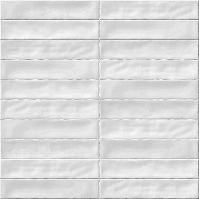 Настенная плитка Cifre Mahi White Brillo 5x25 (кабанчик)