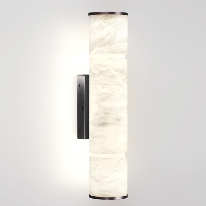 Настенный светильник IP20 LED 12W 540Лм 3000K/3500K/4000K MARBELLA L-VISION ODL24 198 ODEON LIGHT 6675/12WA, фото на белом фоне
