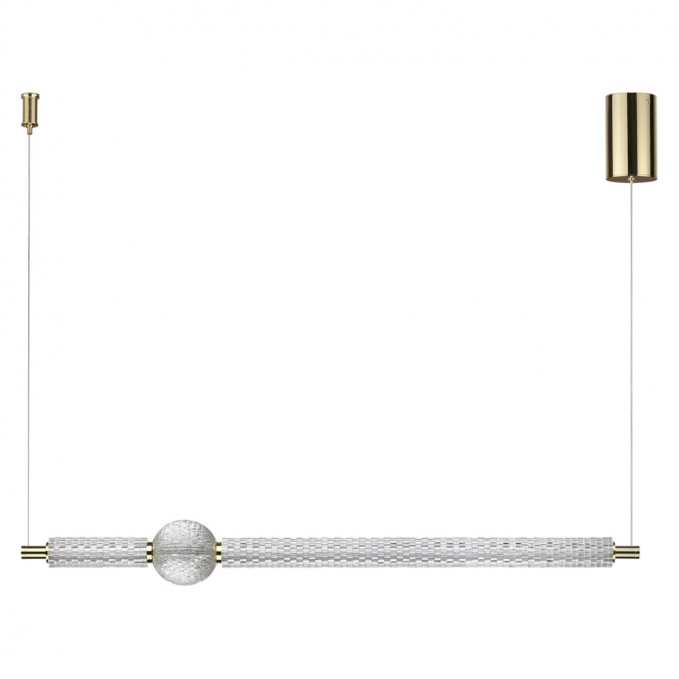 Подвес LED 28W 4000K 2340лм CRYSTAL L-VISION ODL24 571 ODEON LIGHT 5008/28L, изображение 1 Подвес LED 28W 4000K 2340лм CRYSTAL L-VISION ODL24 571 ODEON LIGHT 5008/28L, изображение 1