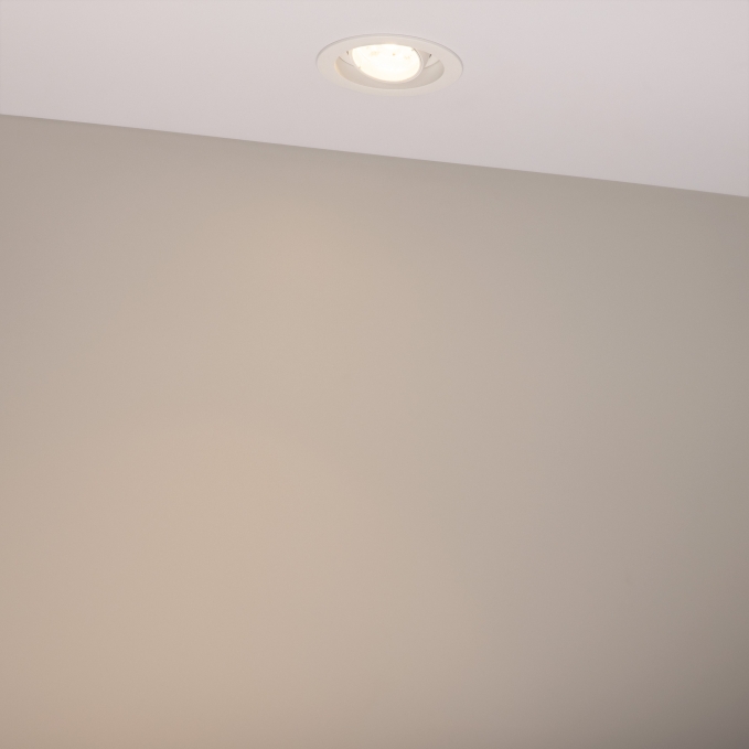 Светильник MS-VORTEX-BUILT-R90-12W Warm3000 (WH-WH, 20 deg, 230V), Arlight, 056564, изображение 2 Светильник MS-VORTEX-BUILT-R90-12W Warm3000 (WH-WH, 20 deg, 230V), Arlight, 056564, изображение 2