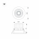 Светильник MS-VORTEX-BUILT-R90-12W Warm3000 (WH-WH, 20 deg, 230V), Arlight, 056564, изображение 5 Светильник MS-VORTEX-BUILT-R90-12W Warm3000 (WH-WH, 20 deg, 230V), Arlight, 056564, изображение 5
