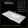 Мебельная раковина Madera Milen 4627173210102 75 см белая глянцевая Мебельная раковина Madera Milen 4627173210102 75 см белая глянцевая