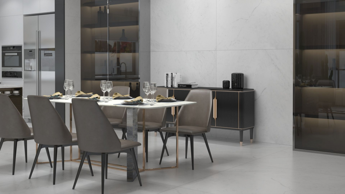 Керамогранит Neodom Classic Marble Statuario Irish Gold Linear 60x120, N20575