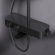 Душевая система AM.PM Inspire 2.0 F0750A522 стойка с тропическим душем, термостатом, смесителем, изливом, черная матовая Душевая система AM.PM Inspire 2.0 F0750A522 стойка с тропическим душем, термостатом, смесителем, изливом, черная матовая