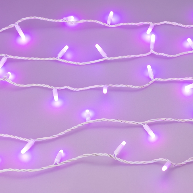 Светодиодная гирлянда ARD-STRING-CLASSIC-10000-WHITE-100LED-MILK-LIVE RGB-DMX (24V, 10W), Arlight, 031748, изображение 2 Светодиодная гирлянда ARD-STRING-CLASSIC-10000-WHITE-100LED-MILK-LIVE RGB-DMX (24V, 10W), Arlight, 031748, изображение 2