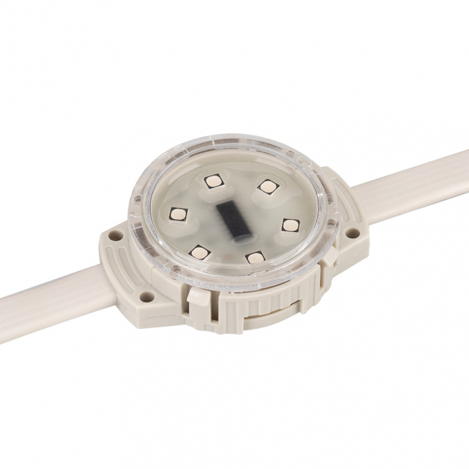 Модуль управляемый SOLEX-DMX-3535-6-24V RGB 120deg (D40x16mm, 1.5W, IP67), Arlight, 028882, изображение 2 Модуль управляемый SOLEX-DMX-3535-6-24V RGB 120deg (D40x16mm, 1.5W, IP67), Arlight, 028882, изображение 2