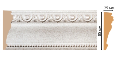 Молдинг Decomaster 152-19D ДМ, 85x25x2400 мм