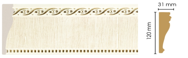 Молдинг Decomaster 170-6, 120x31x2400 мм