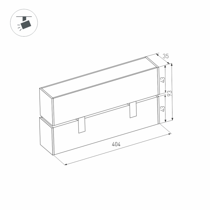 Светильник MAG-FLAT-FOLD-45-S405-12W Day4000 (BK, 100 deg, 24V), Arlight, 026992, изображение 2 Светильник MAG-FLAT-FOLD-45-S405-12W Day4000 (BK, 100 deg, 24V), Arlight, 026992, изображение 2