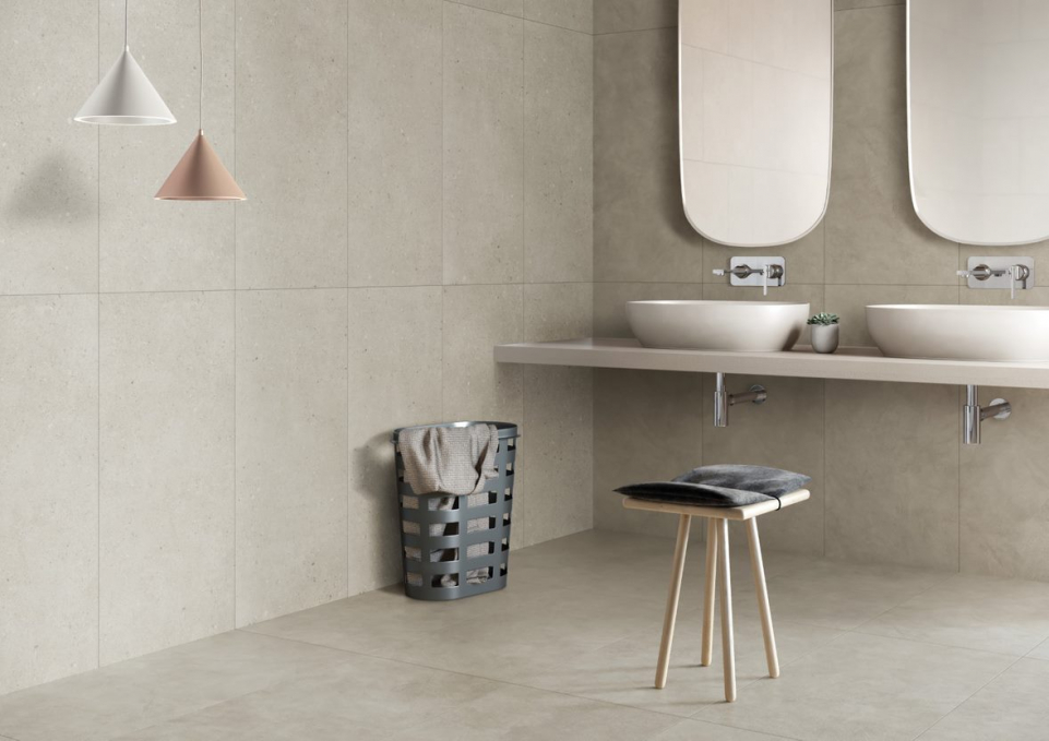 Керамогранит Vitra FlakeCement Кремовый Матовый R10A 60x120, K947894R