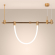 Светильник ART-APRIORI-TUBE-ELASTIC-R38-L1000-12W Warm3000 (GD, 360 deg, 48V), Arlight, 049281, изображение 4 Светильник ART-APRIORI-TUBE-ELASTIC-R38-L1000-12W Warm3000 (GD, 360 deg, 48V), Arlight, 049281, изображение 4