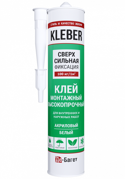 Клей монтажный Kleber 300 мл Клей монтажный Kleber 300 мл
