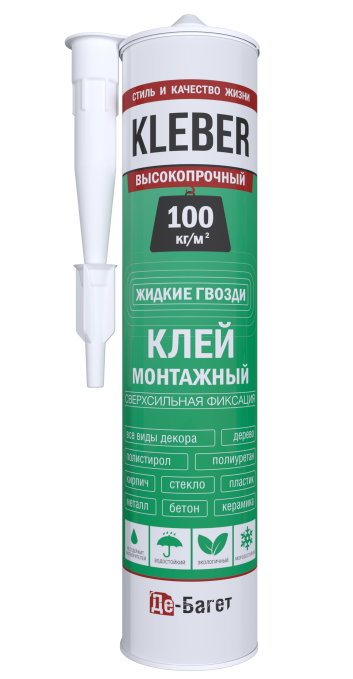 Клей монтажный Kleber 300 мл Клей монтажный Kleber 300 мл