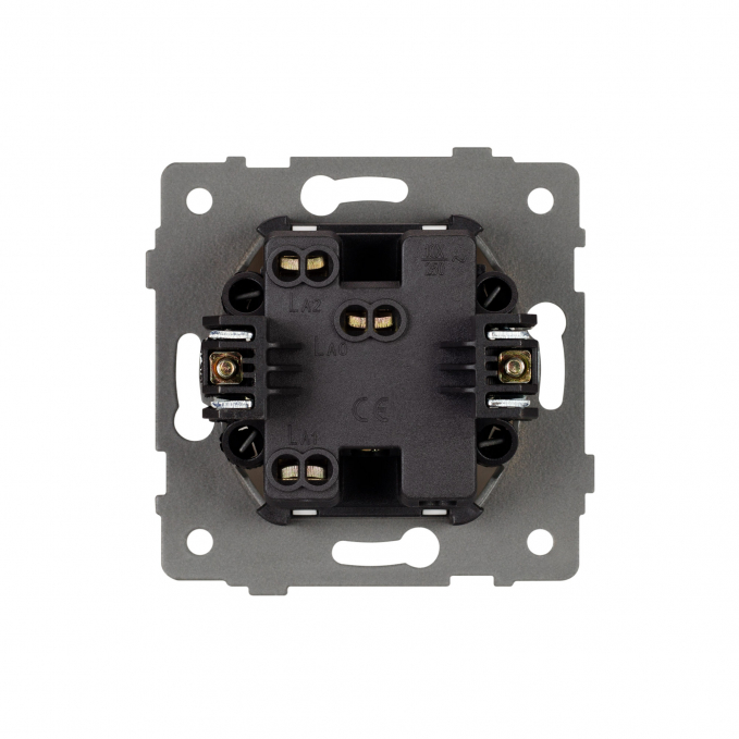 Механизм выключателя одноклавишный проходной SWT-MKP1-PL-WH-V (250V, 10A), Arlight, 049871, изображение 2 Механизм выключателя одноклавишный проходной SWT-MKP1-PL-WH-V (250V, 10A), Arlight, 049871, изображение 2