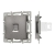 Механизм компьютерной розетки SCT-MPC1-PL-GR (RJ-45, CAT6), Arlight, 045335