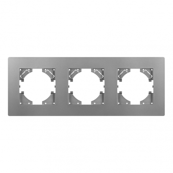 Рамка пластиковая FRM-PERIO-PL-3-GR, Arlight, 049756, изображение 4