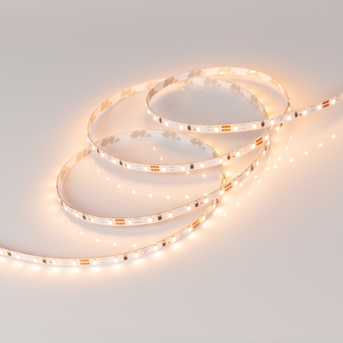 Светодиодная лента MICROLED-M120-4mm 24V Warm2700 (5.4 W/m, IP20, 2216, 5m), Arlight, 024422(2), изображение 2 Светодиодная лента MICROLED-M120-4mm 24V Warm2700 (5.4 W/m, IP20, 2216, 5m), Arlight, 024422(2), изображение 2
