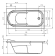 Ванна акриловая Riho Columbia 150x75 B002001005 пристенная Ванна акриловая Riho Columbia 150x75 B002001005 пристенная