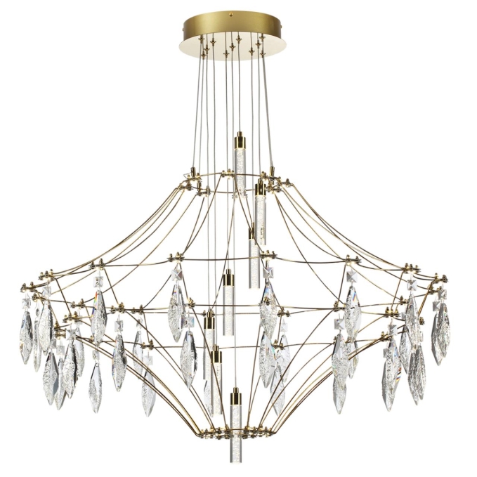 Потолочный светильник IP20 LED 51W 4000K 220-240V FLAMENCO CLASSIC ODL_EX25 069 ODEON LIGHT 7000/51CL, фото на белом фоне Потолочный светильник IP20 LED 51W 4000K 220-240V FLAMENCO CLASSIC ODL_EX25 069 ODEON LIGHT 7000/51CL, фото на белом фоне