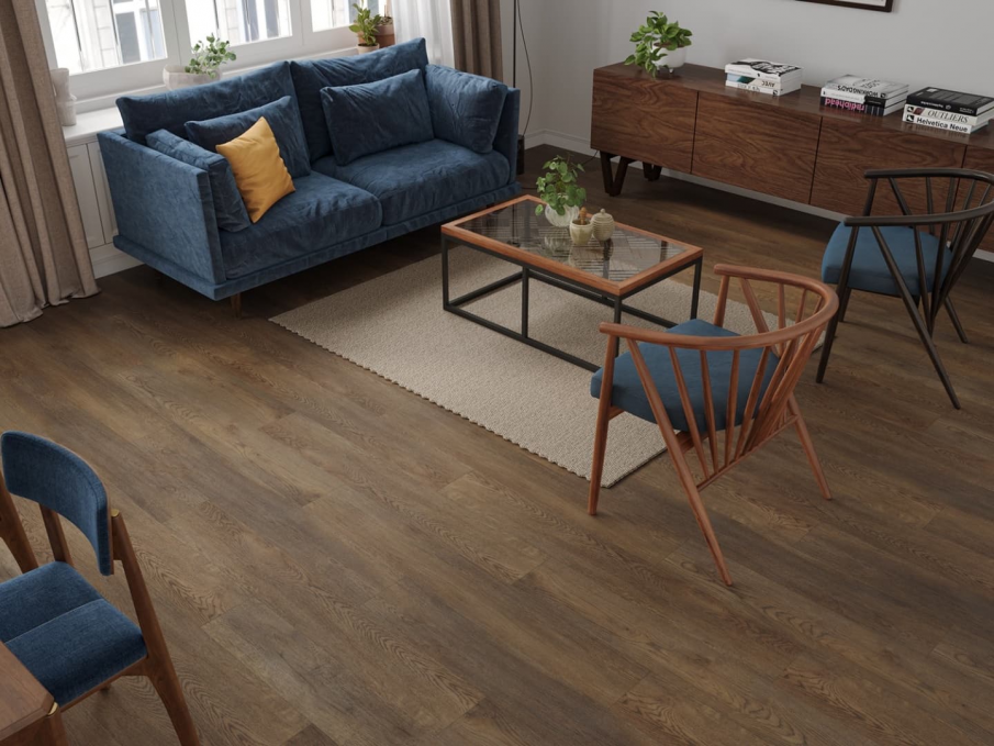 Кварцвиниловая плитка Alpine Floor Easy Line Дуб Гоен, ЕСО 3-45 Кварцвиниловая плитка Alpine Floor Easy Line Дуб Гоен, ЕСО 3-45