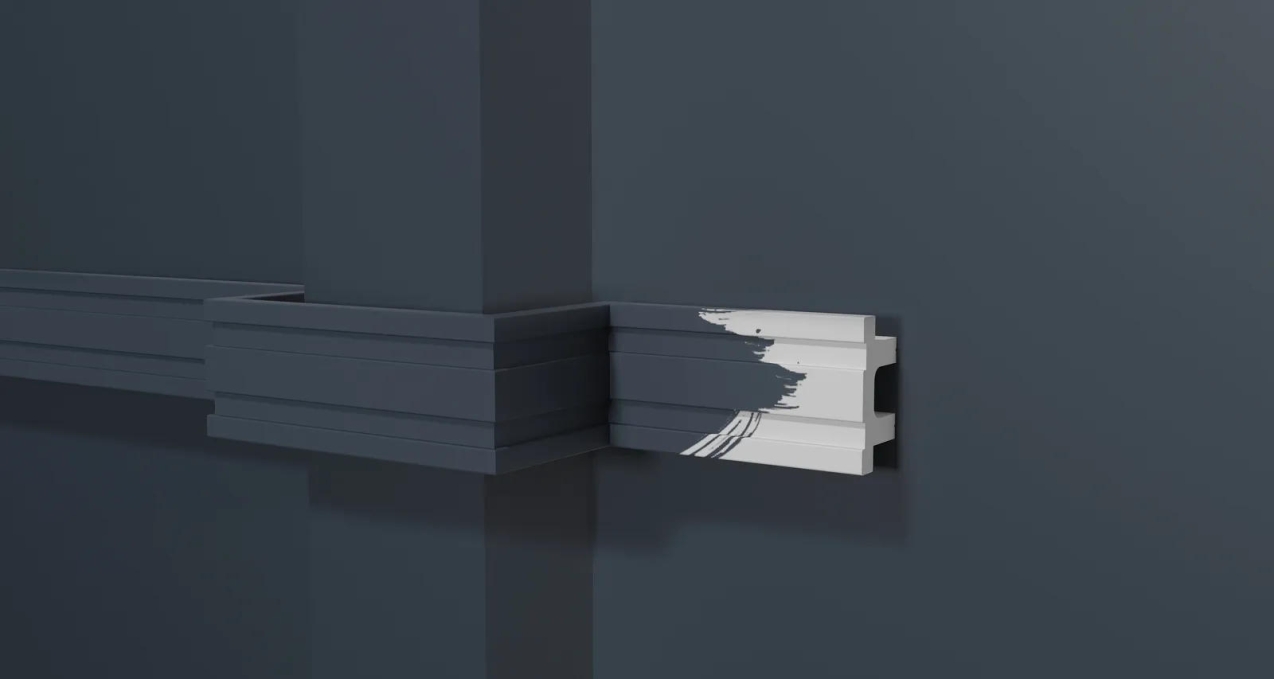 Молдинг Decor-Dizayn DD633, 36x18x2000 мм