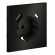 Накладка для розетки с заземлением и защитными шторками, с USB A+C, S70 Metal (антрацит), Voltum, VLSM001012 Накладка для розетки с заземлением и защитными шторками, с USB A+C, S70 Metal (антрацит), Voltum, VLSM001012