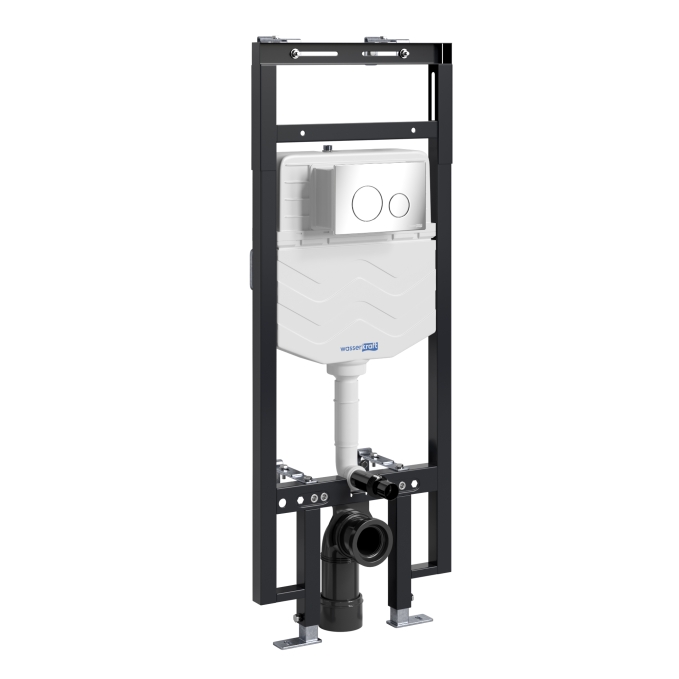 Система инсталляции для унитазов WasserKRAFT Dinkel 58TLT.010.ME.CH02