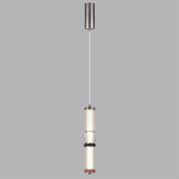 Подвес LED 12W 4000K COLLIER L-VISION Подвес 045 ODEON LIGHT 5456/12L, фото на цветном фоне 1 Подвес LED 12W 4000K COLLIER L-VISION Подвес 045 ODEON LIGHT 5456/12L, фото на цветном фоне 1