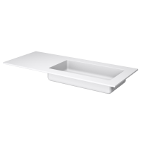 Мебельная раковина Armadi Art Quatro 793-120-W-R 120 см white