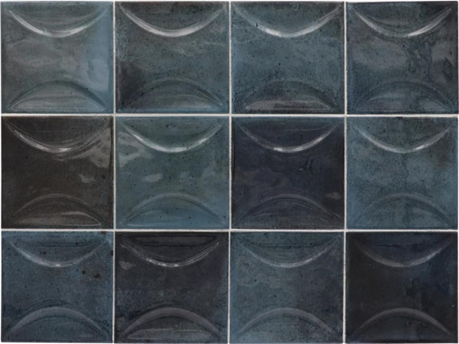 Декор Equipe Hanoi Arco Blue Night 10x10, 30023 Декор Equipe Hanoi Arco Blue Night 10x10, 30023