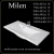Мебельная раковина Madera Milen 4627173210119 80 см белая глянцевая