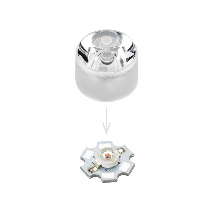 Линза ARL-PC385-U10-D22xH13-HT, Arlight, 032891, изображение 2 Линза ARL-PC385-U10-D22xH13-HT, Arlight, 032891, изображение 2