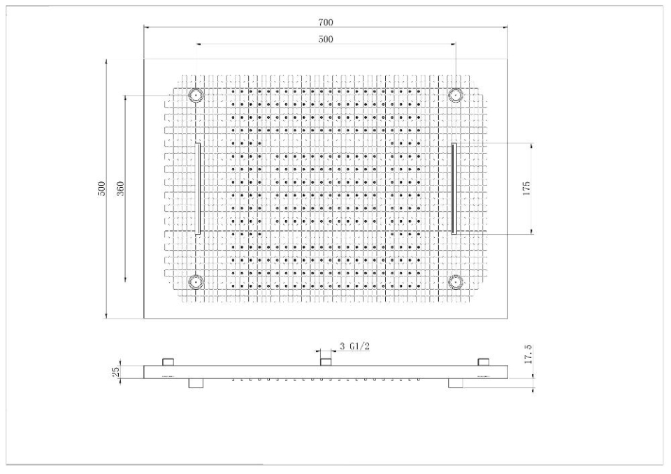 Верхний душ Boheme 429-MW белый потолочный 3-х функциональный