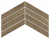 Керамогранит Atlas Concorde Russia Fusion Oak Rustic Chevron 7.5x45, 600010002450