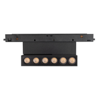 Светильник MAG-ORIENT-DOTS-FOLD-S195-6W Warm3000 (BK, 30 deg, 48V, DALI), Arlight, 041904