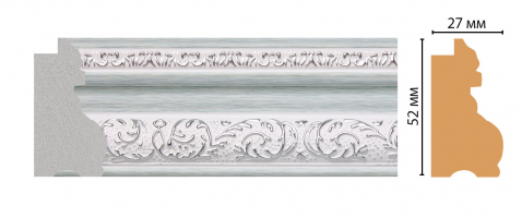 Багет Decomaster FM30-2, 52x27x2850 мм Багет Decomaster FM30-2, 52x27x2850 мм